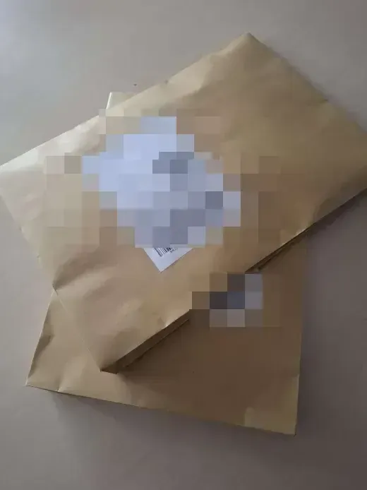 Pakete versandbereit Online Schneiderei Service.